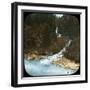 Cascade Below Sonamarg, Kashmir, India, Late 19th or Early 20th Century-null-Framed Giclee Print