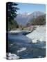 Cascade Creek and Stuart Mountains, South Island, New Zealand-Ian Griffiths-Stretched Canvas