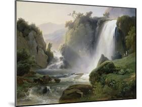 Cascade de Tivoli-Jean Charles Joseph Rémond-Mounted Giclee Print