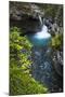 Cascade in Johnston Canyon, Banff National Park, Alberta, Canada-Russ Bishop-Mounted Photographic Print