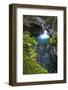 Cascade in Johnston Canyon, Banff National Park, Alberta, Canada-Russ Bishop-Framed Photographic Print