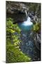 Cascade in Johnston Canyon, Banff National Park, Alberta, Canada-Russ Bishop-Mounted Photographic Print