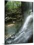 cascade, Indian Canyon, Buffalo National River, Arkansas, USA-Charles Gurche-Mounted Photographic Print