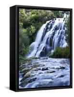 Cascade, Karangahake Gorge, North Island, New Zealand-Charles Gurche-Framed Stretched Canvas