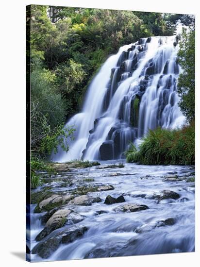 Cascade, Karangahake Gorge, North Island, New Zealand-Charles Gurche-Stretched Canvas