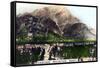 Cascade Mountain, Banff, Alberta, Canada, C1920S-null-Framed Stretched Canvas