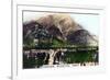 Cascade Mountain, Banff, Alberta, Canada, C1920S-null-Framed Giclee Print