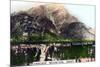 Cascade Mountain, Banff, Alberta, Canada, C1920S-null-Mounted Giclee Print