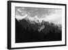 Cascade Mountains at Sunset, Mount Baker-Snoqualmie National Forest, Washington, USA-Paul Souders-Framed Photographic Print