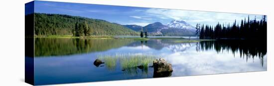 Cascade Mountains, Oregon, USA-null-Stretched Canvas