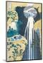 Cascade of Amida, Province of Kiso, c.1830-Katsushika Hokusai-Mounted Premium Giclee Print