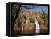 Cascade of Wangi Falls, Litchfield National Park, Northern Territory, Australia-David Wall-Framed Stretched Canvas