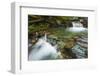 Cascade on Baring Creek, Glacier National Park, Montana, Usa-Russ Bishop-Framed Photographic Print