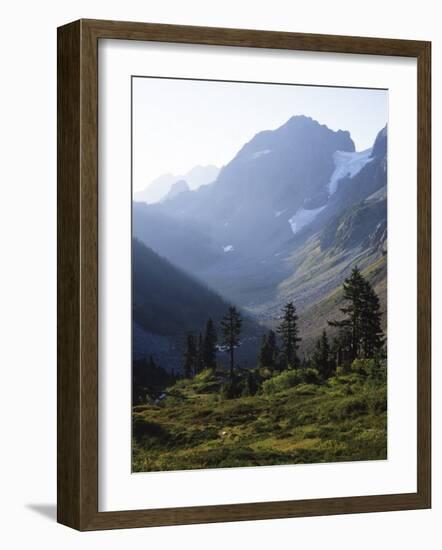 Cascade Pass, North Cascades National Park, Washington, USA-Charles Gurche-Framed Photographic Print