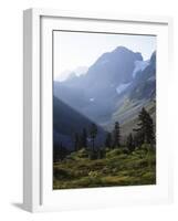 Cascade Pass, North Cascades National Park, Washington, USA-Charles Gurche-Framed Photographic Print