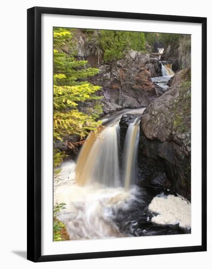 Cascade River State Park, Lutsen, Minnesota, USA-Peter Hawkins-Framed Premium Photographic Print