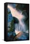 Cascade Splash, Yosemite National Park-Vincent James-Framed Stretched Canvas