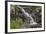 Cascade with Lupines, Iceland, Polar Regions-James-Framed Photographic Print