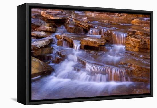 Cascades in Kalamina Gorge Picturesque Cascades-null-Framed Stretched Canvas
