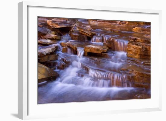 Cascades in Kalamina Gorge Picturesque Cascades-null-Framed Photographic Print