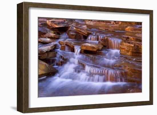 Cascades in Kalamina Gorge Picturesque Cascades-null-Framed Photographic Print