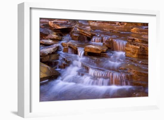 Cascades in Kalamina Gorge Picturesque Cascades-null-Framed Photographic Print