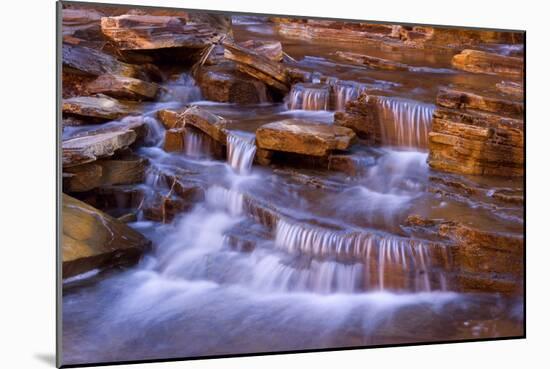 Cascades in Kalamina Gorge Picturesque Cascades-null-Mounted Photographic Print