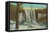 Cascades near Green Bay, Wisconsin-null-Framed Stretched Canvas