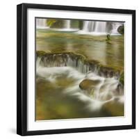 Cascades of the Tufs, Arbois, Law, France-Rainer Mirau-Framed Photographic Print