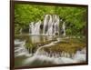 Cascades of the Tufs, Arbois, Law, France-Rainer Mirau-Framed Photographic Print