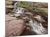 Cascades over Red Rock, Glacier National Park, Montana, United States of America, North America-James Hager-Mounted Photographic Print