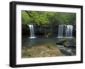 Cascades, Ozark National Forest Arkansas, USA-Charles Gurche-Framed Premium Photographic Print