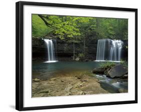 Cascades, Ozark National Forest Arkansas, USA-Charles Gurche-Framed Photographic Print