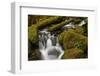 Cascades Through Moss-Covered Boulders-James-Framed Photographic Print