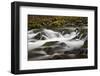 Cascades Through Moss-Covered Boulders-James-Framed Photographic Print