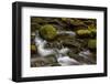 Cascades Through Moss-Covered Boulders-James-Framed Photographic Print