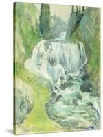 Cascades-John Henry Twachtman-Stretched Canvas