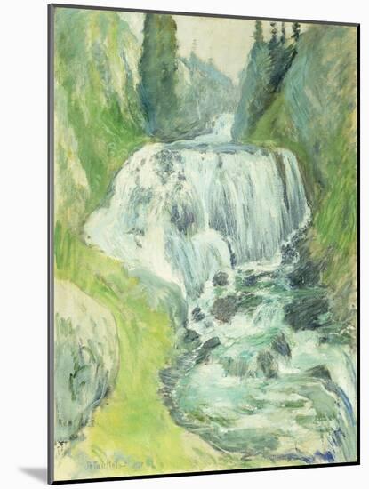 Cascades-John Henry Twachtman-Mounted Giclee Print
