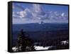 Cascadian Peaks in Line-Carol Highsmith-Framed Stretched Canvas