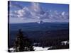 Cascadian Peaks in Line-Carol Highsmith-Stretched Canvas