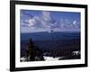 Cascadian Peaks in Line-Carol Highsmith-Framed Photo