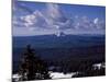 Cascadian Peaks in Line-Carol Highsmith-Mounted Photo