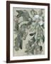 Cascading Bouquet II-Jennifer Goldberger-Framed Art Print