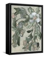 Cascading Bouquet II-Jennifer Goldberger-Framed Stretched Canvas