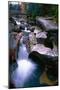 Cascading Falls on the Ammonoosuc River-George Oze-Mounted Photographic Print