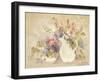 Cascading Floral II-Cheri Blum-Framed Art Print