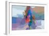 Cascading hues I-Michael Tienhaara-Framed Art Print