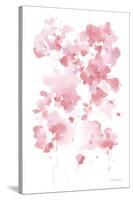 Cascading Petals I Pink-Danhui Nai-Stretched Canvas