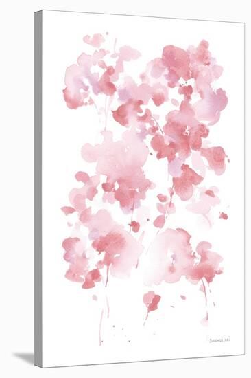 Cascading Petals I Pink-Danhui Nai-Stretched Canvas