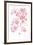 Cascading Petals I Pink-Danhui Nai-Framed Art Print